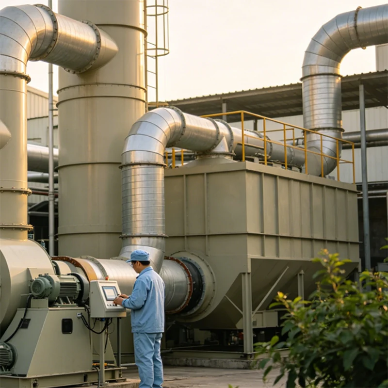 Tratamiento de gases residuales orgánicos para máquinas de cabezales en caliente