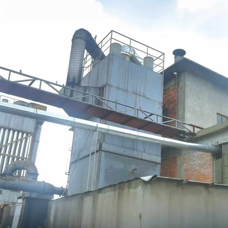 Equipos de tratamiento de gases residuales para reciclaje de pirólisis de plástico
